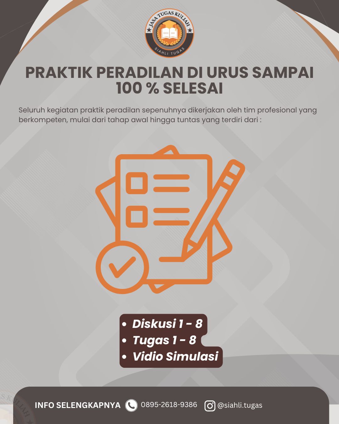 PAKET PRAKTIK PERADILAN UT
