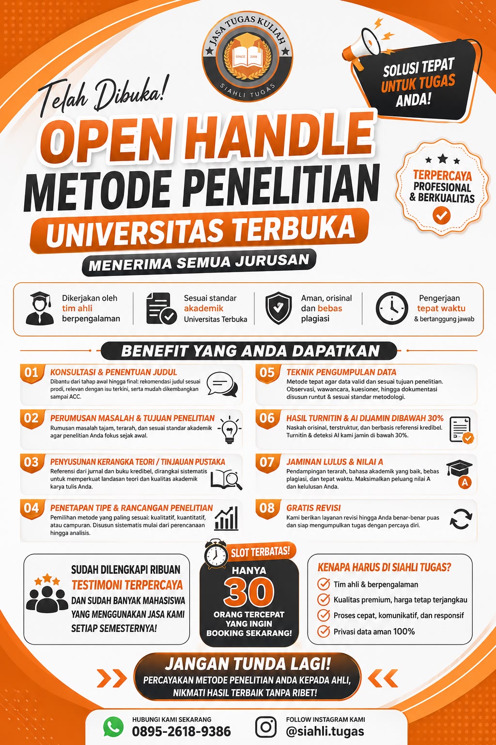 PAKET METODE PENELITIAN UT