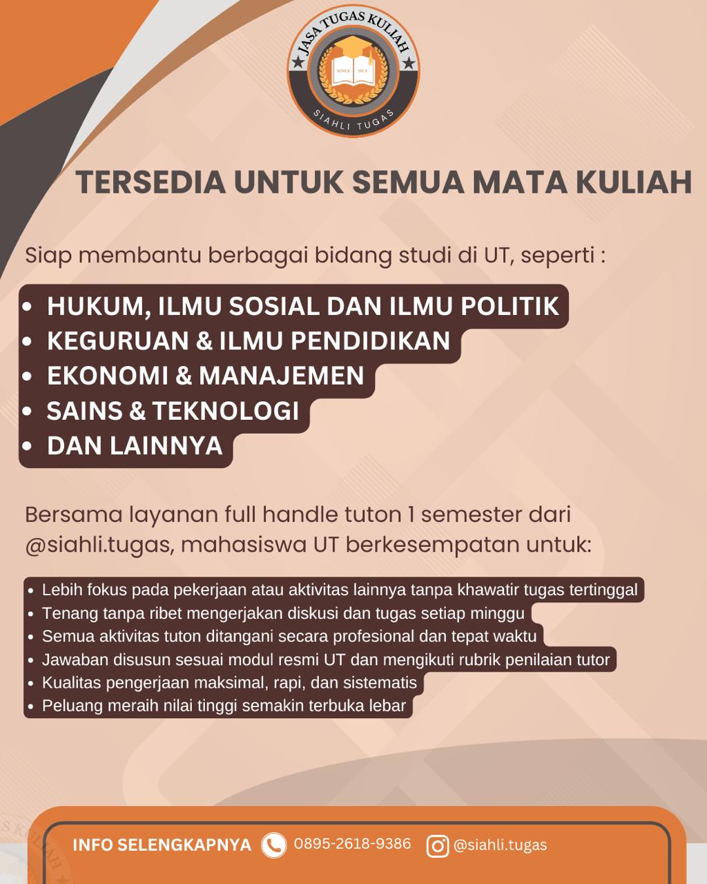 PAKET HANDLE TUTON UT